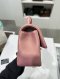 Chanel MINI 8 TOP HANDLE PINK LAMB GHW HOLO31