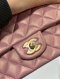 Chanel MINI 8 TOP HANDLE PINK LAMB GHW HOLO31