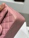 Chanel MINI 8 TOP HANDLE PINK LAMB GHW HOLO31