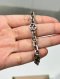 Gucci INTERLOCKING CHAIN BRACELET SILVER SIZE 17