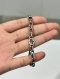 Gucci INTERLOCKING CHAIN BRACELET SILVER SIZE 17