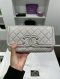 Chanel FILIGREE 8.5" MATALLIC CAVIAR SHW HOLO22