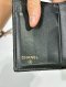 Chanel BOY SMALL FLAP WALLET BLACK CAVIAR GHW HOLO29
