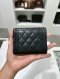 Chanel BOY SMALL FLAP WALLET BLACK CAVIAR GHW HOLO29