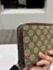 Gucci GG SUPREME ZIP AROUND LONG WALLET