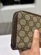 Gucci GG SUPREME ZIP AROUND LONG WALLET