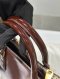 Prada SAFFIANO LUX 28 DOUBLE ZIP GRANATO 2013