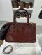 Prada SAFFIANO LUX 28 DOUBLE ZIP GRANATO 2013