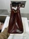 Prada SAFFIANO LUX 28 DOUBLE ZIP GRANATO 2013