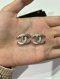 Chanel PEART CC EARRINGS 2.3CM GOLD 2022