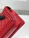 Chanel BOY 8" RED CAVIAR RHW HOLO19