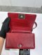 Chanel BOY 8" RED CAVIAR RHW HOLO19