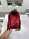 Chanel BOY 8" RED CAVIAR RHW HOLO19