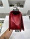 Chanel BOY 8" RED CAVIAR RHW HOLO19
