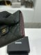 Chanel TRI-FOLD WALLET BLACK CAVIAR GHW MICROCHIP