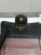 Chanel TRI-FOLD WALLET BLACK CAVIAR GHW MICROCHIP