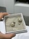 Dior TRIBALES EARRING PEARL CRYSTAL SILVER