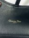 Dior Small Saddle Pouch With Chain Blue 2021
