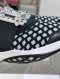 Roger Vivier RUN STRASS BUCKLE SNEAKERS BLACK SIZE40
