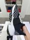 Roger Vivier RUN STRASS BUCKLE SNEAKERS BLACK SIZE40