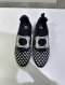 Roger Vivier RUN STRASS BUCKLE SNEAKERS BLACK SIZE40