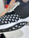 Roger Vivier RUN STRASS BUCKLE SNEAKERS BLACK SIZE40