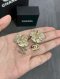 Chanel CAMELLIA CC DROP EARRINGS GOLD 2024