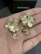 Chanel CAMELLIA CC DROP EARRINGS GOLD 2024