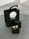Chanel CAMELLIA CC DROP EARRINGS GOLD 2024