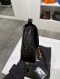 YSL LE 5 A 7 MINI CROC SHOULDER BAG BLACK GHW 2023