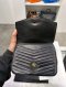YSL SAC SULPICE SMALL CROSSBODY BAG BLACK GHW 2018