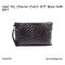 YSL CHEVRON CLUTCH BLACK GHW 2017