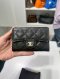 Chanel CARD HOLDER BLACK CAVIAR MICROCHIP