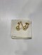 Dior ABC PEARL EARRINGS GOLD