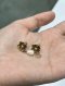 Dior D-MILLEFIORI PEARL EARRINGS GOLD