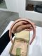 Gucci GG CANVAS HAIR BAND PINK