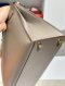Hermes KELLY SELLIER 28 EPSOM ETAIN GHW STAMP Y