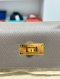 Hermes KELLY SELLIER 28 EPSOM ETAIN GHW STAMP Y