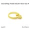 Bottega Veneta BRACELET YELLOW SIZE M