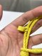 Bottega Veneta BRACELET YELLOW SIZE M