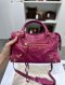 Balenciaga MINI CLASSIC CITY BAG PINK GHW 2017