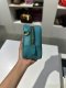 PRADA SAFFIANO MINI BOX CROSSBODY BAG BLUE