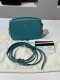 PRADA SAFFIANO MINI BOX CROSSBODY BAG BLUE