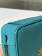 PRADA SAFFIANO MINI BOX CROSSBODY BAG BLUE