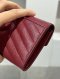 YSL CARD HOLDER GHW RED 2020