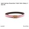 HERMES H BELT 13MM SIZE80 PINK STAMP Z