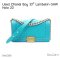 Chanel BOY 10" GREEN LAMB GHW HOLO 23559212