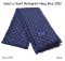 Louis Vuitton SCARF MONOGRAM BLUE 2022
