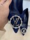 Louis Vuitton HIGH HEEL NAVY SIZE 38
