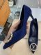 Louis Vuitton HIGH HEEL NAVY SIZE 38